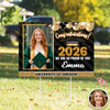 Custom Photo Congrats Class Of 2026 We're So Proud Of You Graduation Balloons Yard Sign CH07 910724