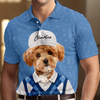 Custom Pet Photo Polo Shirt For Dog Lovers CH07 911420