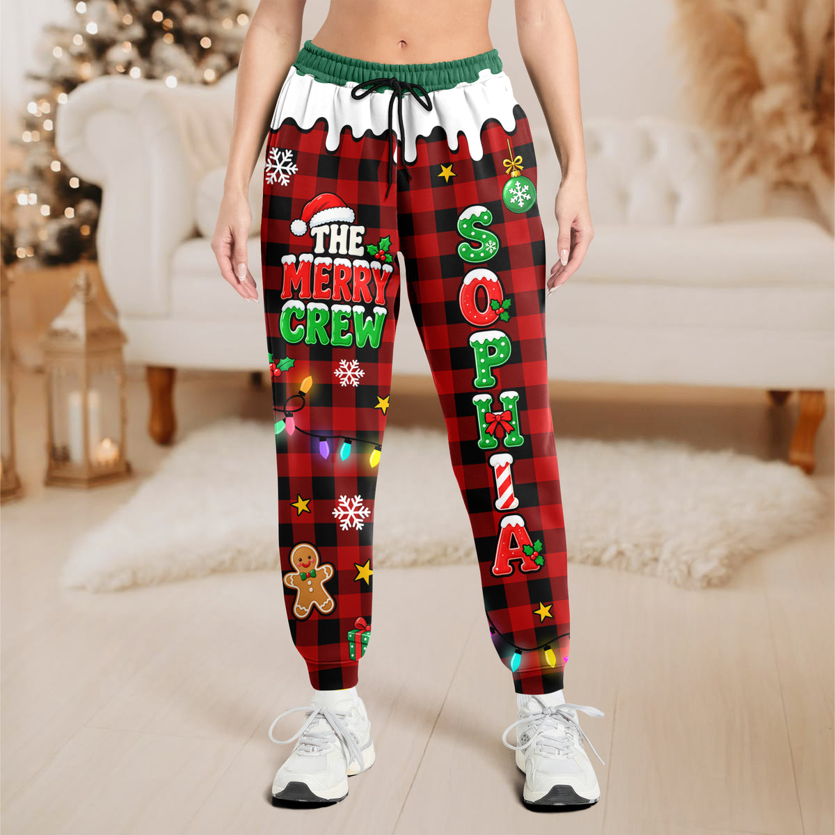 Custom Name The Merry Crew Sweatpants For Family TH10 171271