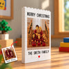 Personalized Lego Photo Merry Christmas Building Brick Blocks Gift For Family TH10 171543