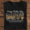 Custom Portrait Photo Happy Father's Day Dad With Kid Embroidered Shirt LM32 893537