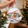 Custom Photo The Spirit Of Christmas For Sport Lovers Acrylic Ornament LM32 895439