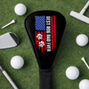 Best Dog Dad Ever Paw American Flag Golf Club Head Cover For Dog Dad CH07 911276