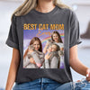 Custom Portrait Photo Cat Mom Cat Dad Vintage Style Comfort Shirt HO82 894894