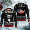 Personalized Rest In Peace Charlie Kirk Ugly Christmas Sweater HO82 900324