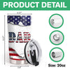 Custom Kid Name With America Dad Tumbler TH10 894035