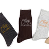 Personalized Name Forever Together Embroidered Socks Couple Gift HA75 922212