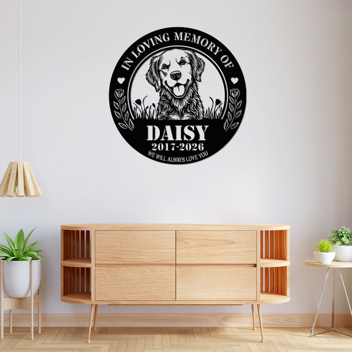 Custom Dog Photo Memorial Metal Sign Gift For Dog Lover HA75 920020