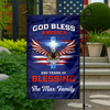 250 Years Of Blessing 250th Anniversary USA Patriotic Personalized Garden Flag HO82 900992