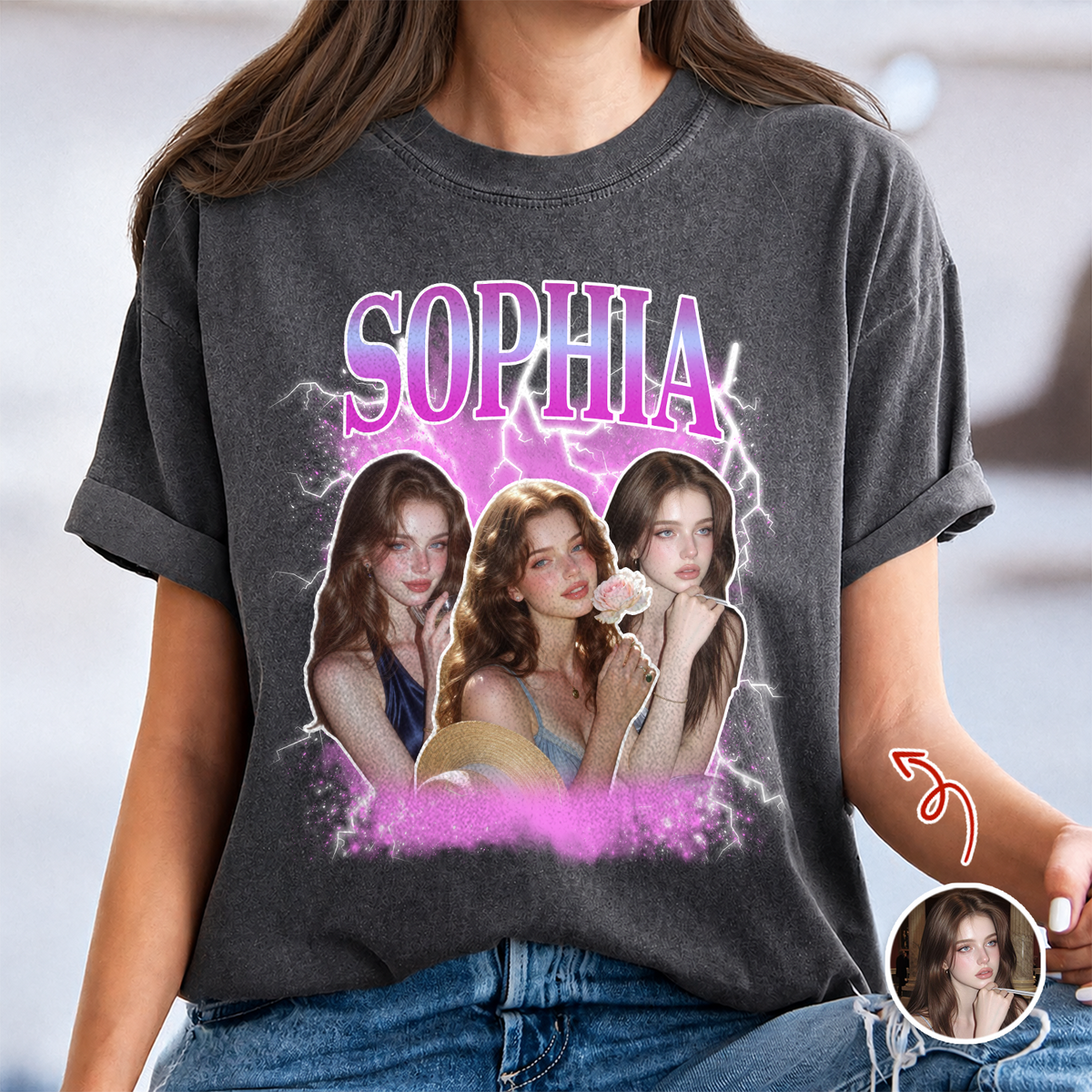 Custom Your Photo Vintage Comfort Shirt TH10 170553