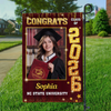 Custom Photo Congrats Class of 2026 Graduation Garden Flag CH07 910816