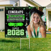 Custom Photo Congrats Class of 2026 Graduation Yard Sign CH07 910734