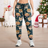Custom Dog Cat Photo Christmas Pattern Sweatpants, Funny Holiday Gift for Pet Lovers LM32 670105