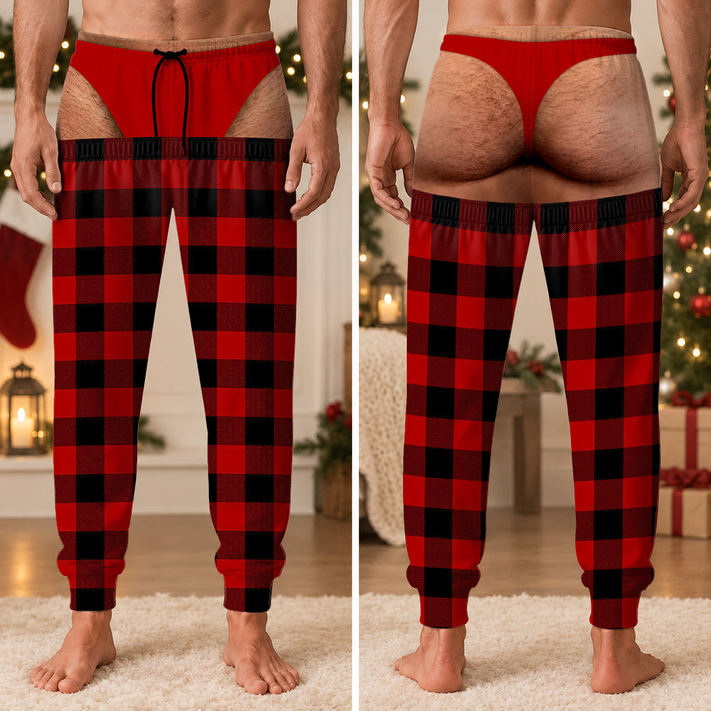 Personalized Funny Christmas Sweatpants – Gag Pants Gift HA75 919208