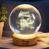 Custom Photo Crystal Ball LED Night Light Anniversary Gift, Family Memorial Decor LM32 669093