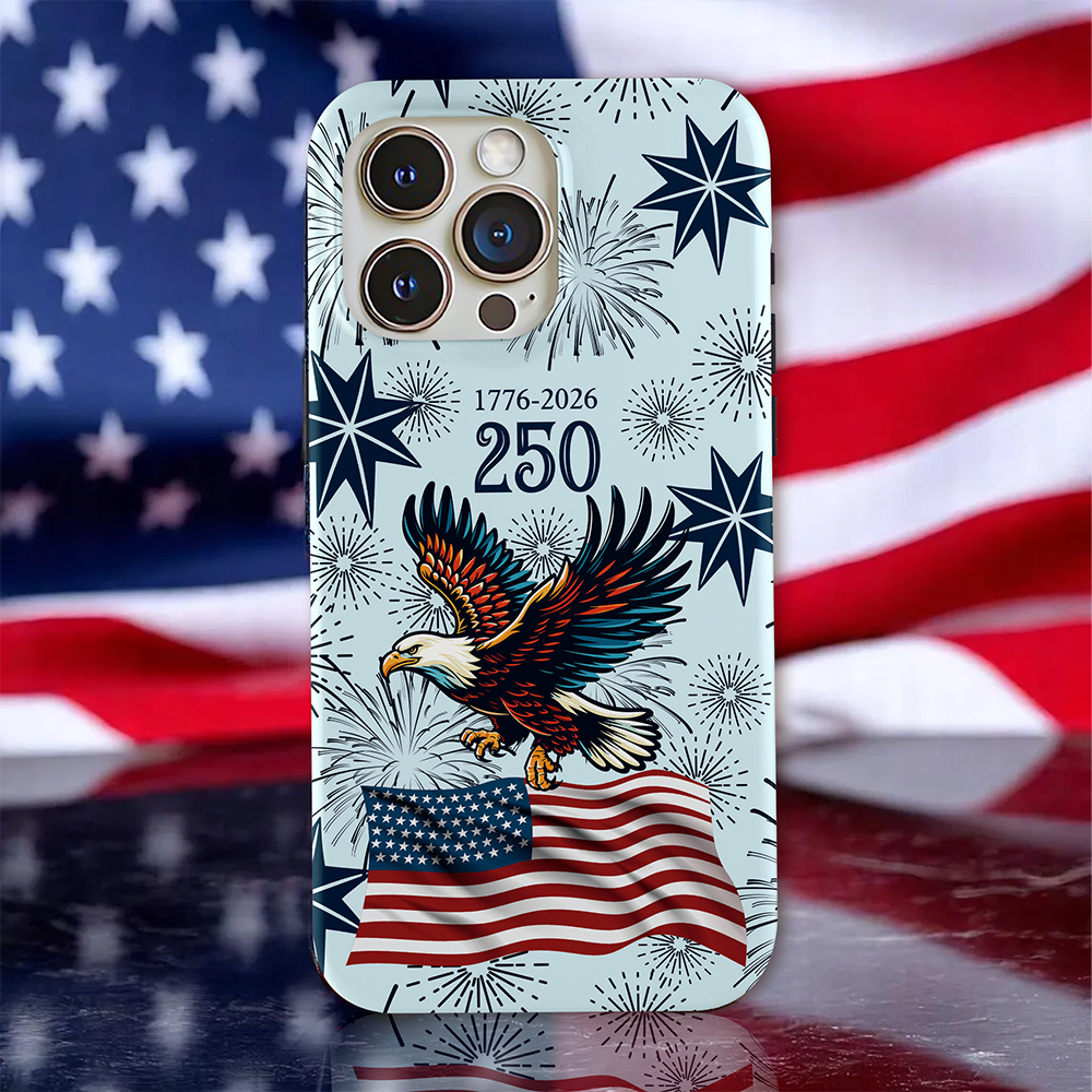 USA 250 Anniversary Eagle 1776-2026 Phone Case HA75 920200