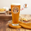 Custom Photo The Man The Myth The Dog Father Pilsner Glass HA75 892750