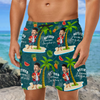 Custom Face All Over Print Beach Short Personalized Retirement Gift for Dad LM32 893499