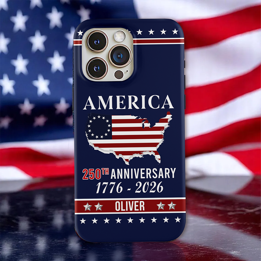 Personalized Name America 250th Anniversary Phone Case TH10 898611