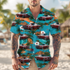 Custom Car Photo Beach Palm Tree Vintage Hawaiian Shirts HO82 901116