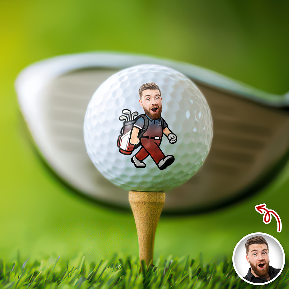 Custom Face Golf Ball Perfect Gift for Golf Lovers HA75 898640