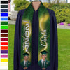 Custom Photo With Accessory Pattern Graduation Gift Stoles N304 LM32 889006