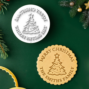 Personalized Merry Christmas Cookie Stamp Gift For Family CH07 899246
