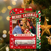 Custom Photo Merry Cashmas Money Holder Ornament TH10 171099