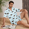 Custom Pet Face Short Pajamas Personalized Gift For Dog Cat Lover HA75 922230