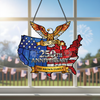 Custom Family Name American Eagle 250th Anniversary Acrylic Suncatcher CH07 910620