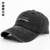 RIP American Charlie Kirk - A True Patriot Washed Denim Baseball Cap LM32 65567