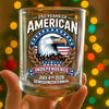 American 250 Years Independence Eagle - July 4th 2026 Whiskey Glass LM32 895253
