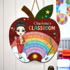 Teacher's Classroom Personalized DoorSign Gift For Teacher, Back To School HA75 892628
