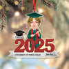 Personalized Class Of 2025 Graduation Senior Keepsake Acrylic Ornament LM32 897185