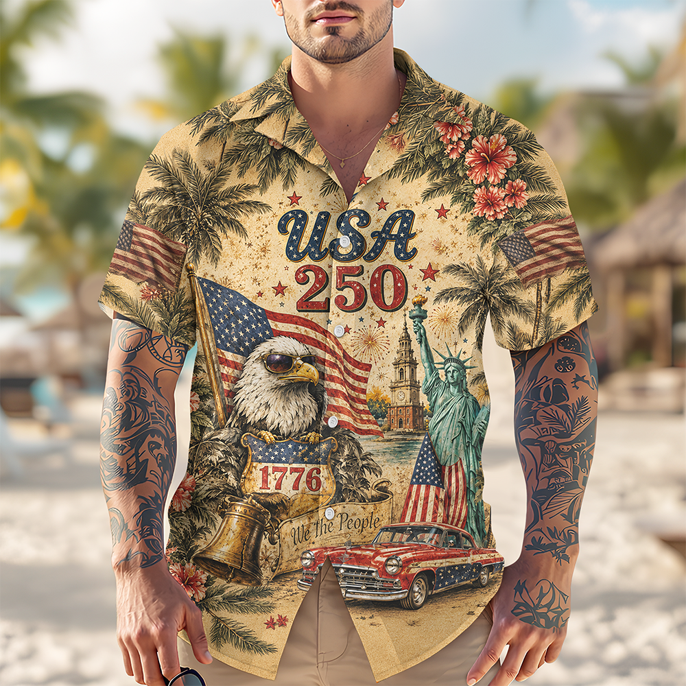 Personalized USA 250 We The People Hawaii Shirt HA75 921616