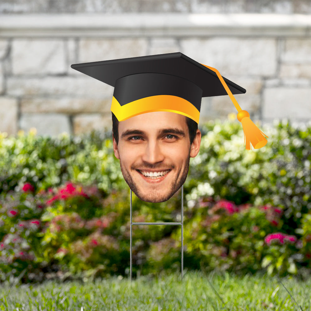 Custom Face Photo Congrats Graduation's Day Yard Sign TH10 898567