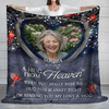 Personalized A Hug From Heaven Custom Photo Memorial  Blanket CH07 896454