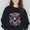 Celebrate USA 250 Years Eagle Patriotic TShirt 1776-2026 USA 250th Anniversary Dark Shirt CH07 910962