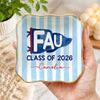 Custom School Pennant Flag Ring Dish - Graduation Gift HO82 902154