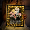 Custom Kids Names Grandma’s Garden Infinity Mirror Light Box – Personalized Family Blossoms Mother’s Day Gift HO82 901952