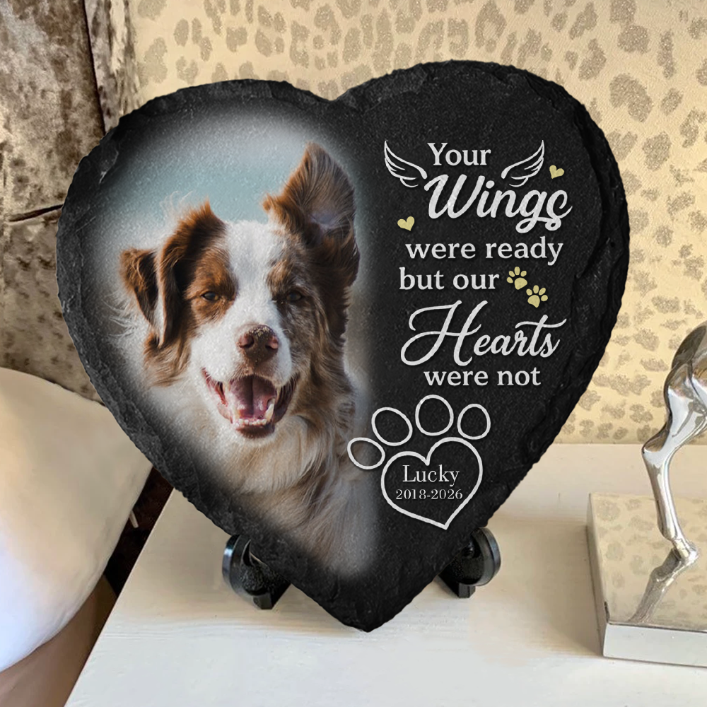 I Loved You Whole Life - Personalized Custom Pet Memorial Heart Shaped Stone HO82 902894