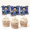 Custom Photo Congrats Class Of 2026 Cupcake Toppers HA75 920834
