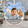 Custom Photo Baby’s First Christmas Acrylic Ornament Gifts For New Moms, New Dads, New Parents LM32 669645