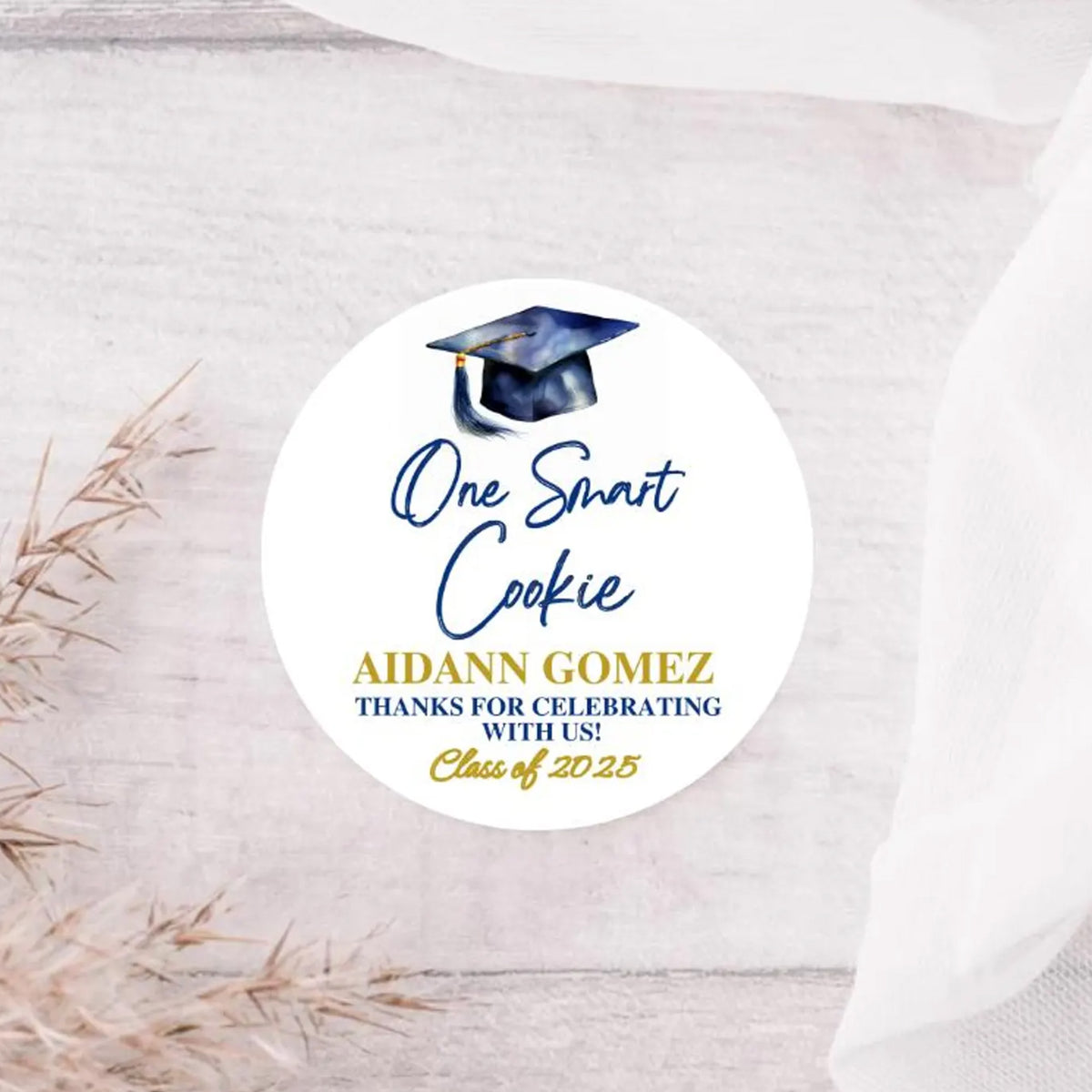 One Smart Cookie 2026 Graduation Labels & Bags HO82 902234