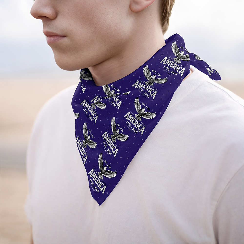 America 250 Years 1776 - 2026 Bandana TH10 169495