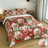 Custom Christmas Family Photo Bedding Set CH07 899936