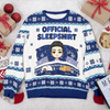 Official Sleepshirt Funny Family With Cat Ugly Sweater Personalized Gift For Cat Lovers HO82 900184