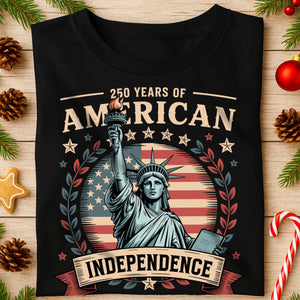 Statue of Liberty 250 Years Independence Day 2026 Dark Shirt LM32 895293
