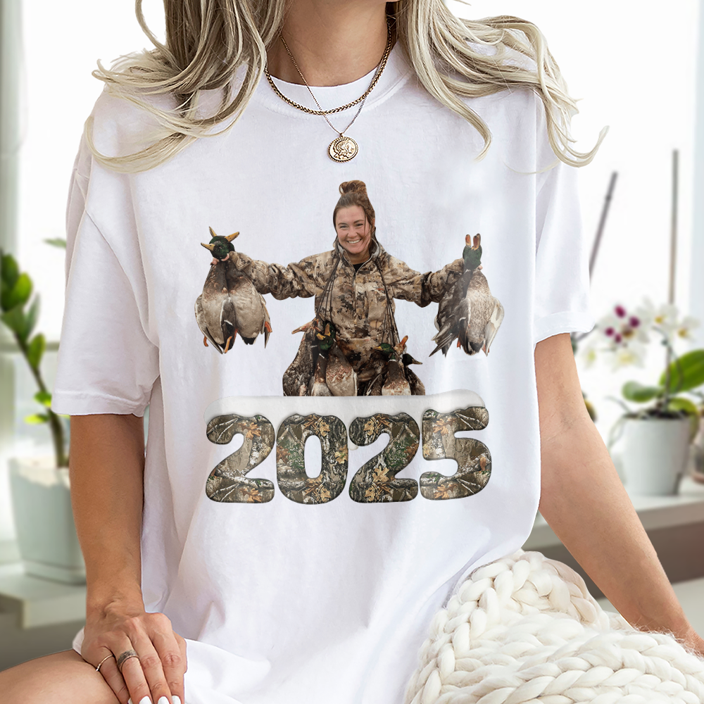 Custom Photo Bright Shirt Christmas Gifts For Duck Hunting HA75 898368