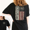 Custom Name American 250 Years Front And Back Dark Shirt TH10 896829